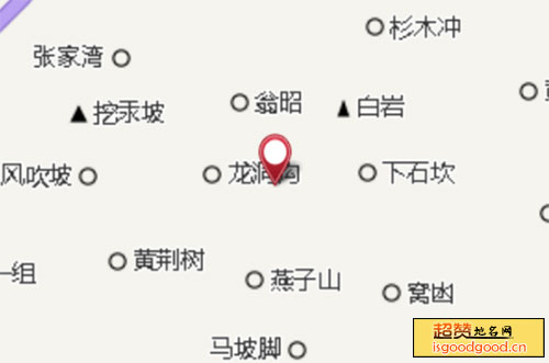 坝盘附近景点干溪沟