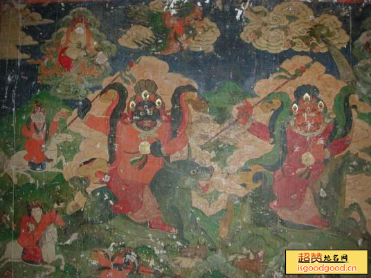 坤都附近景点宝山壁画