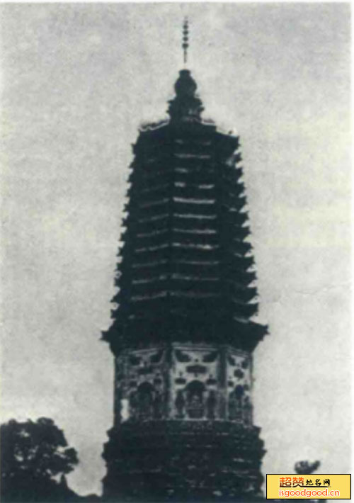 大市附近景点崇兴寺双塔