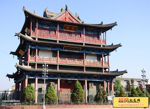 文瀛湖附近景点大同鼓楼