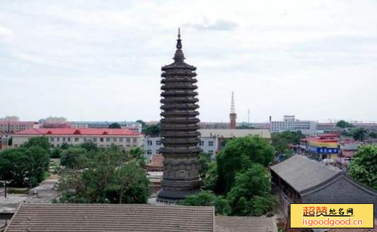 朱各庄附近景点源影寺塔