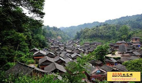朗洞附近景点榕江大利村古建筑群