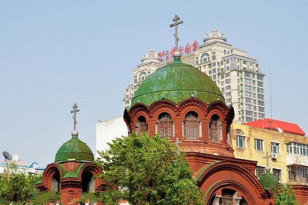 哈尔滨乌克兰圣母守护教堂旅游攻略