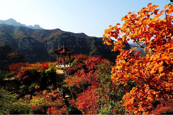 平山紫云山风景区旅游攻略