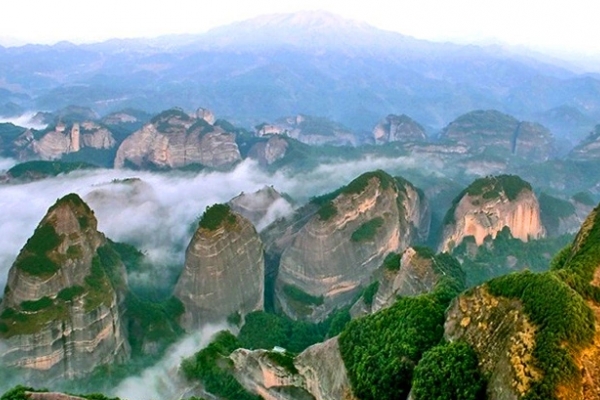 丹霞山图片