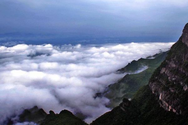 八面山图片