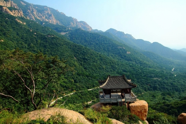 五佛山图片