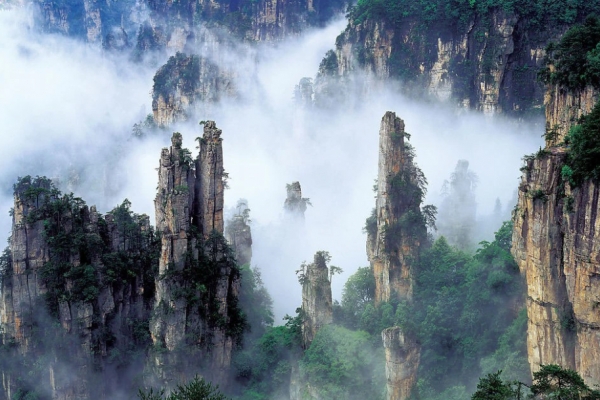 天子山图片