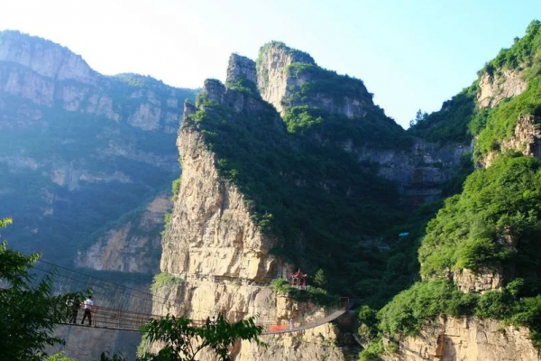 天脊山图片