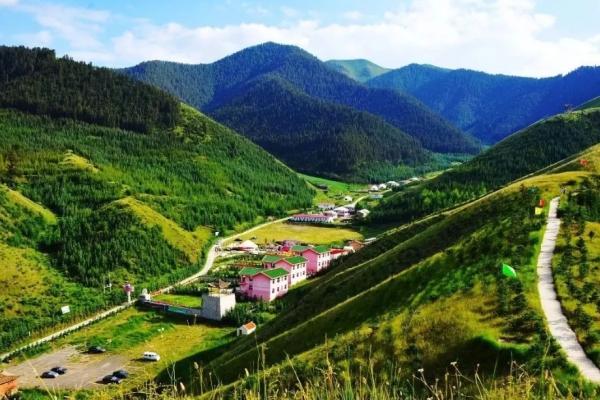 寿鹿山图片