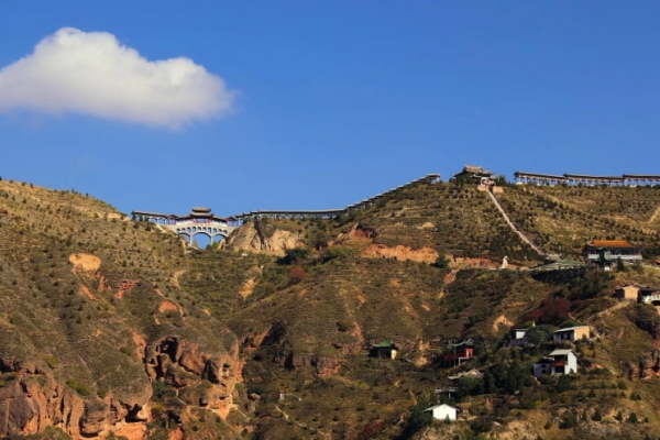 桃花山图片