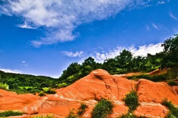 红石山图片