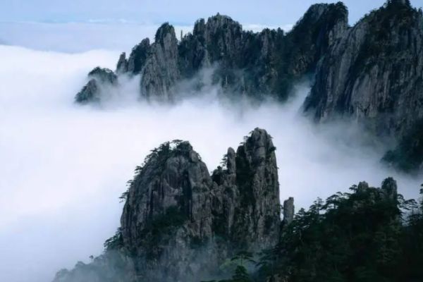 莲花峰图片