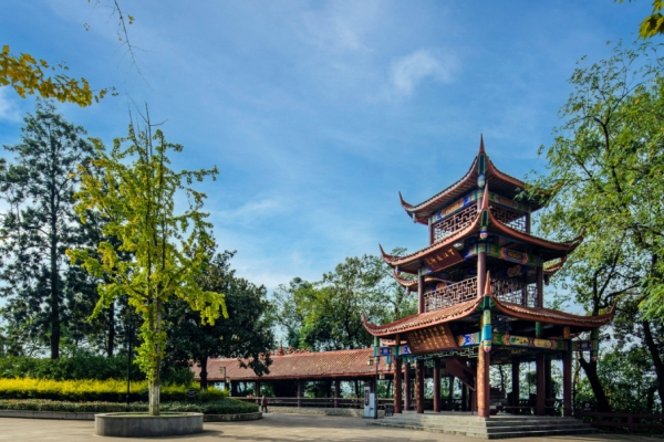 鹤鸣山图片