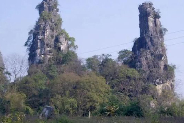 龙角山图片